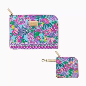 Lilly Pulitzer Tech Pouch Set